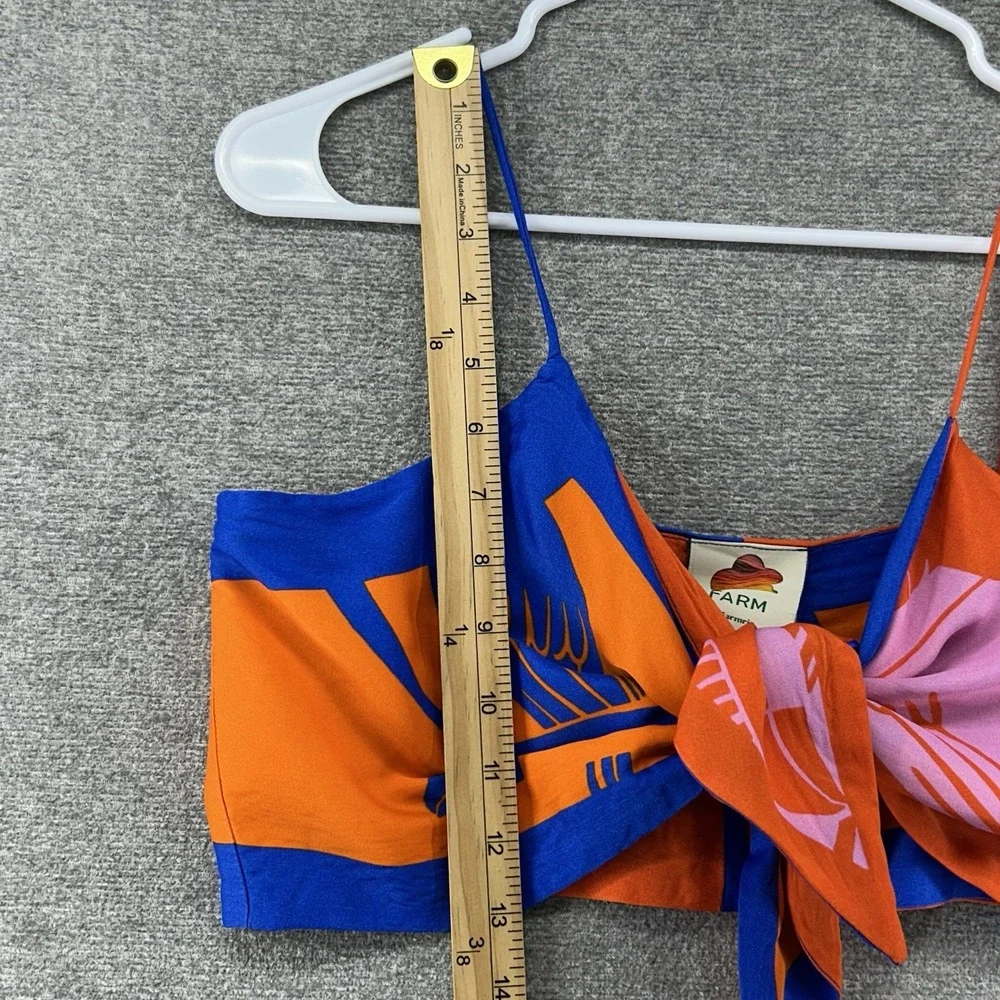 FARM Rio Multicolor Crop Top - Picture 9 of 11